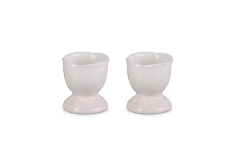 Jardin Set Coquetiers en Céramique Rose Shell Pink 2 pcs Prix Cassé