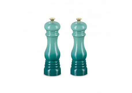 Bon Marché Duo Moulin à Sel et Moulin à Poivre Bleu Riviera 21 cm 2 pcs