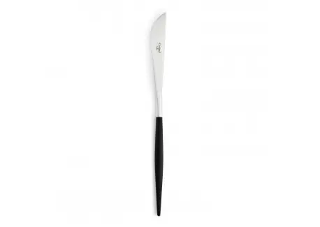 Goa Couteau de Table Brossé Manche Noir Achetez Aujourd’hui
