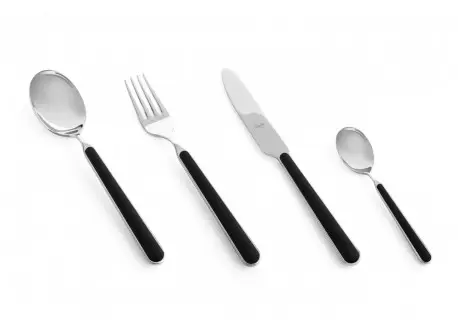 Fantasia Millenium Couverts 24 pcs Noir Nero Livraison Gratuite