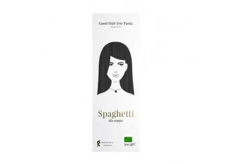 Commander Maintenant Pâtes Bio Spaghetti alla Seppia 500 g Good Hair Day Pasta