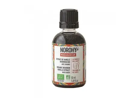 Extrait de Vanille Bourbon Madagascar Bio 50 ml Authentique