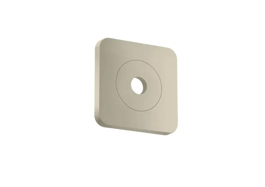 Achat Immédiat Axor Citterio C – Rosace de recouvrement 12×12 cm, nickel brossé 28801820