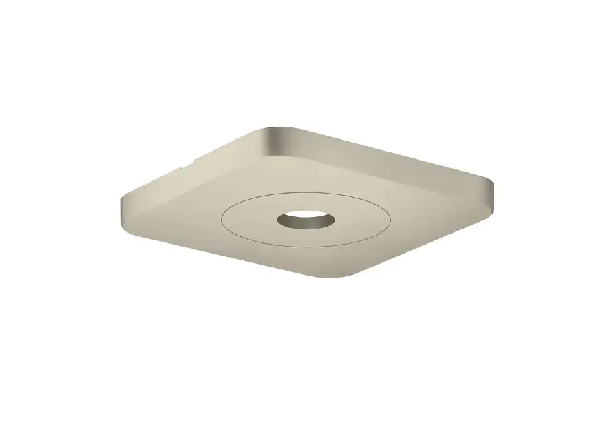 Acheter En Ligne Axor Citterio C – Rosace de recouvrement 12×12 cm, nickel brossé 28802820
