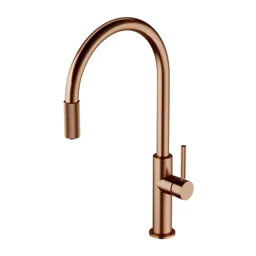 OMNIRES Switch – Mitigeur d'évier avec fonction filtrante, cuivre brossé SW9057CPB Promotion