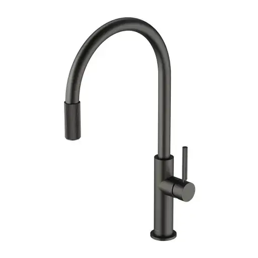 OMNIRES Switch – Mitigeur d’évier avec fonction filtrante, graphite brossé SW9057GR Top Vente