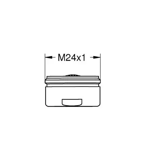 Affaire À Saisir Grohe – Mousseur M24x1, chrome 48159000