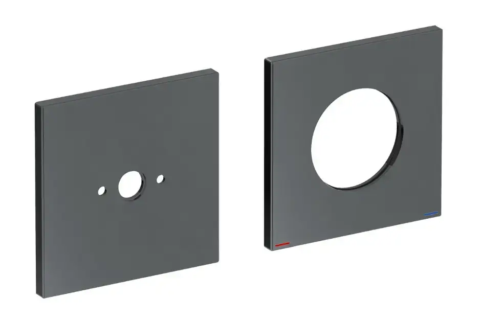 Keuco Edition 11 – Rosace de recouvrement, chrome noir brossé 51116130092 Prix Cassé