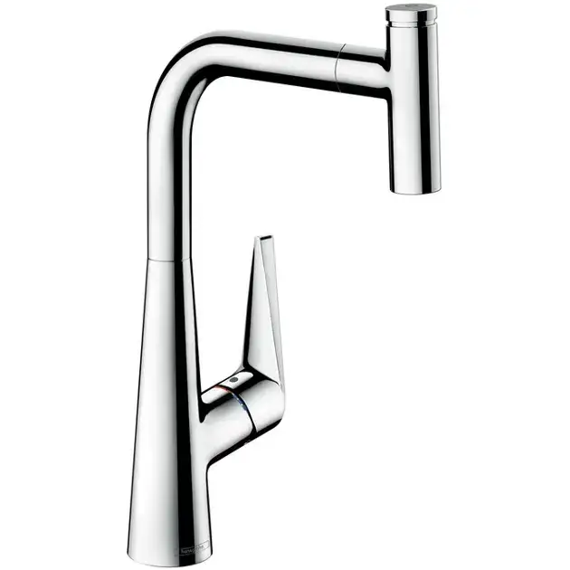 Commander Vite Hansgrohe Talis Select M51 – Mitigeur d’évier 300 avec bec extractible, chrome 72821000