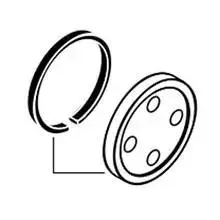 Bon Marché Hansgrohe – Rondelle sous barre de douche pour Croma 100 Showerpipe, chrome 95239000