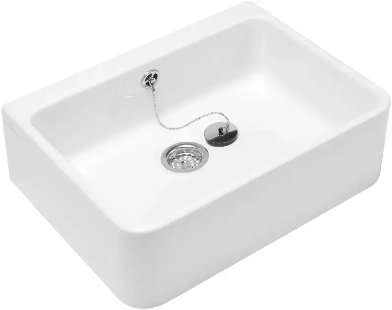 Top Vente Villeroy & Boch O.novo – Évier en céramique pour plan de travail, 60×50 cm, CeramicPlus, blanc alpin 632200R1