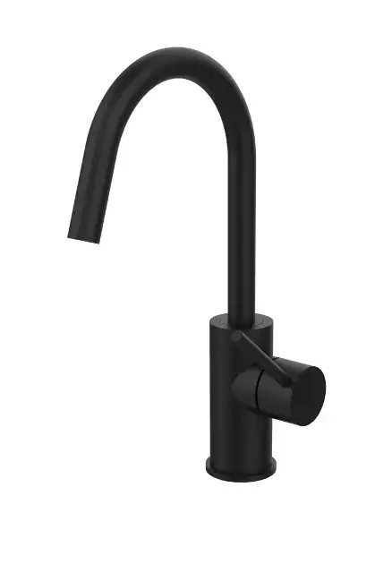 Jusqu’à Épuisement Des Stocks Paffoni Light – Mitigeur de lavabo avec bec pivotant, noir mat LIG078NO