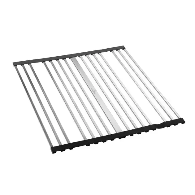 Dernière Chance Villeroy & Boch – Grille de défilement 445×450 mm, inox brossé 9K0800K1
