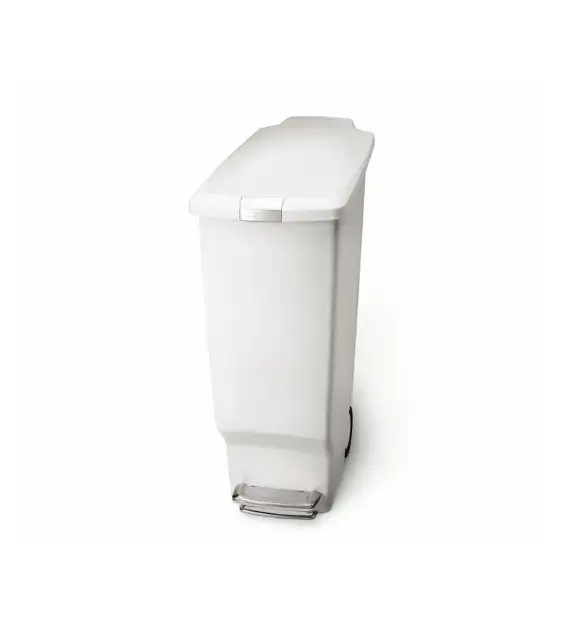 Vente Directe Simplehuman – Poubelle Slim 40 l, blanc CW1362