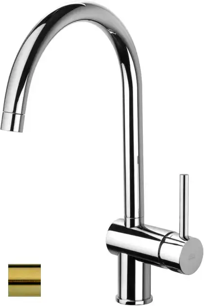 Paffoni Light – Mitigeur d'évier, doré brossé LIG280HGSP Meilleur Choix