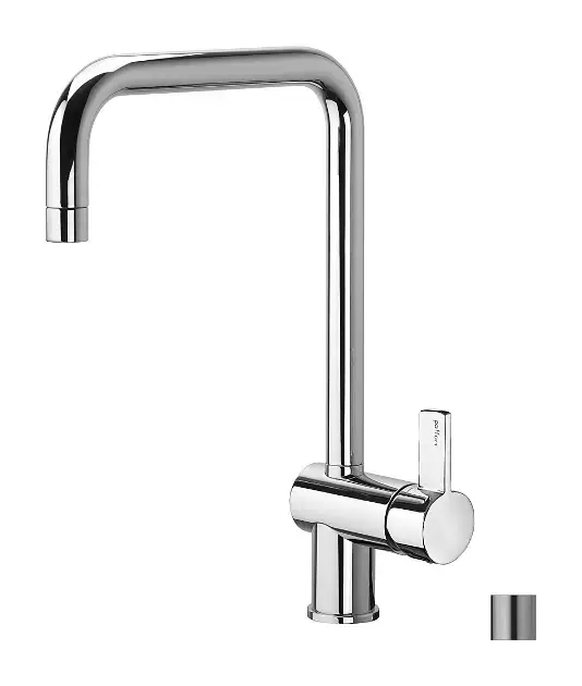 Paffoni Rock – Mitigeur d'évier, inox RO980ST Offre Du Jour