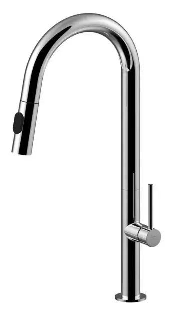 Réduction Paffoni Chef – Mitigeur d'évier avec douchette extractible, chrome CH185CR