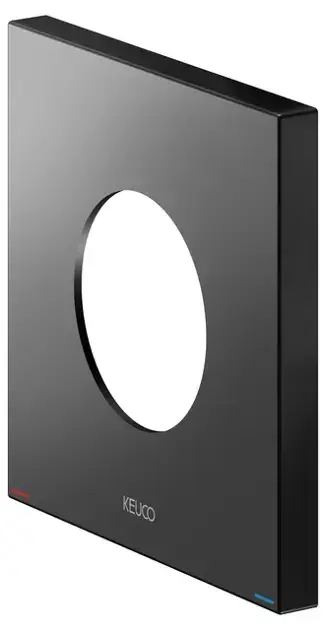Haute Qualité Keuco IXMO – Rosace de couverture, noir mat 59551370092