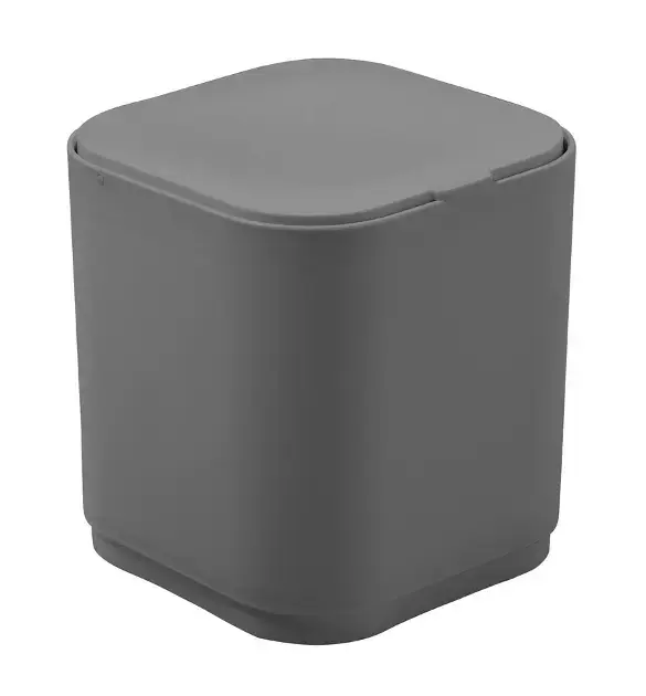 Commande En Gros Sapho Gedy Seventy – Poubelle de table, 1,2 l, gris 630808