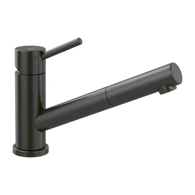 Nouveauté Villeroy & Boch Como – Mitigeur d'évier avec bec extractible, anthracite 92520005