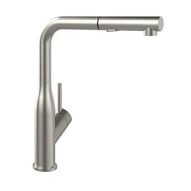 Villeroy & Boch Subway Style Shower – Mitigeur d'évier avec douchette extractible, inox 928500LC Authentique