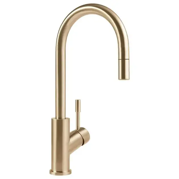 Meilleur Choix Villeroy & Boch Umbrella – Mitigeur d'évier avec bec extractible, doré 92540003