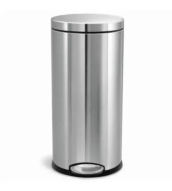 Nouvel Arrivage Simplehuman – Poubelle 30 L, inox brossé CW1810