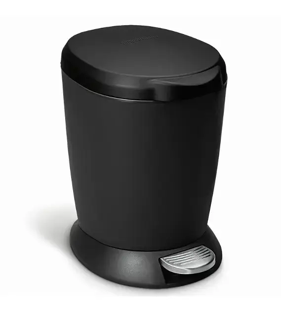 Simplehuman – Poubelle 6 l, noir CW1319 Prix Réduit