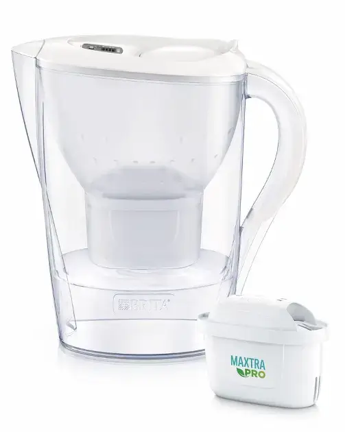 Brita – Carafe filtrante Marella Cool Memo, volume 2,4 l, 3x filtre Maxtra Pro, blanc 1052791 Solde