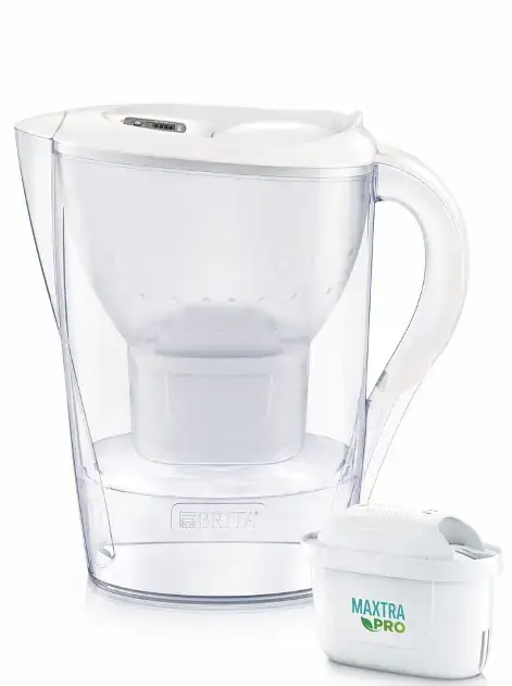 Brita – Carafe filtrante Marella Cool Memo, volume 2,4 l, filtre Maxtra Pro, blanc 1052789 Prix Cassé