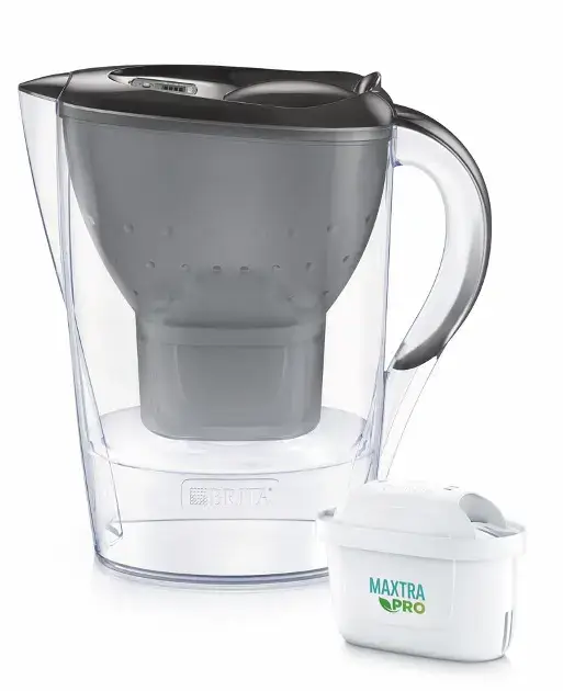 Commander Vite Brita – Carafe filtrante Marella Cool Memo, volume 2,4 l, 3x filtre Maxtra Pro, graphite 1052796