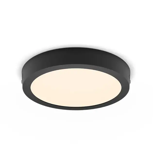 Philips – Luminaire LED, diamètre 21 cm, 2700 K, 12 W, noir 929002661131 Pas Cher