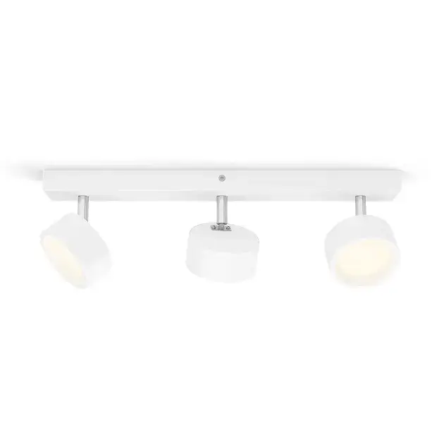 Must-Have Philips – Luminaire à trois points, 2700 K, 16,5 W, blanc 929003298801