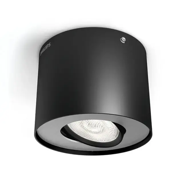 Meilleur Prix Philips myLiving – Spot, diamètre 10 cm, 2700 K, 4,5 W, intensité variable, noir 915004934901