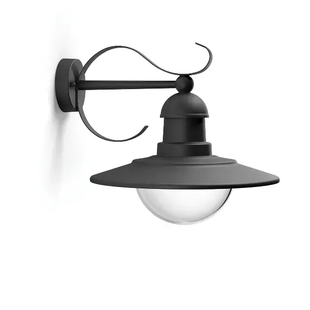 Achat Immédiat Philips myGarden – Applique d'extérieur 30×29 cm, E27, noir 915005308701