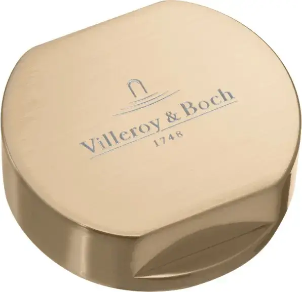 Expédié Aujourd’hui Villeroy & Boch – Bouton de commande excentrique pour évier simple, doré 94052603