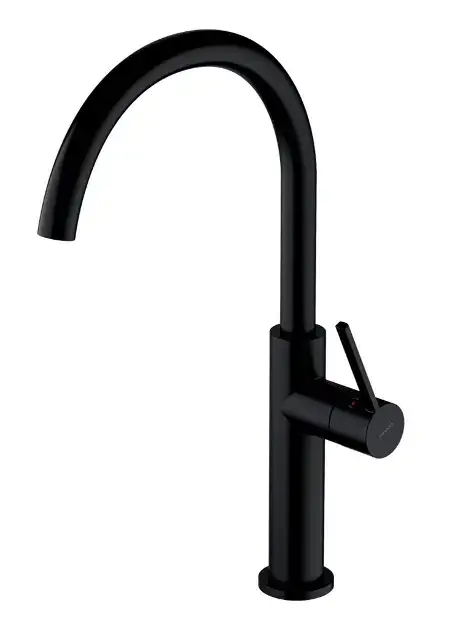 OMNIRES Tula – Mitigeur d'évier, noir TL6050BL Vente Directe