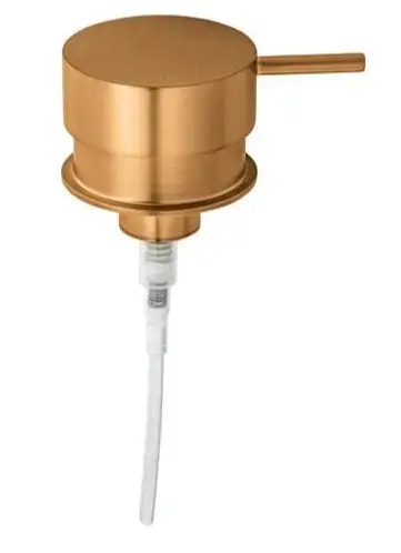 Paiement Sécurisé Duravit Starck T – Pompe de rechange pour distributeur de savon, bronze brossé 1004690400