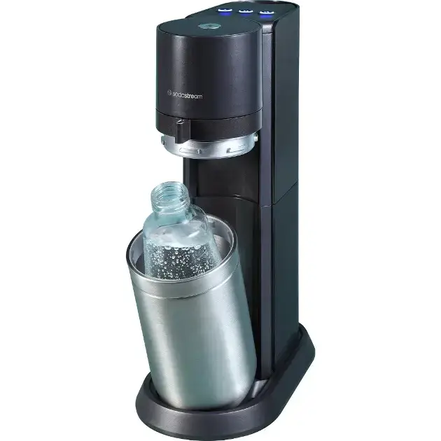 SodaStream – Machine à soda E-Duo Black avec accessoires, noir 42007114 Remise
