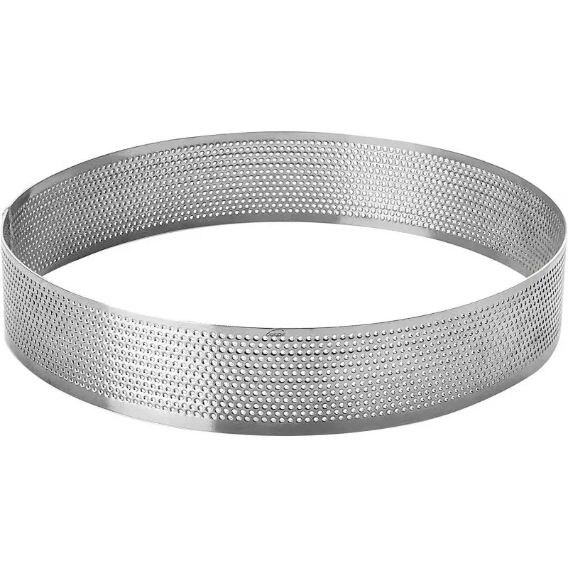 Achat Immédiat Moule perforé pour tarte en inox