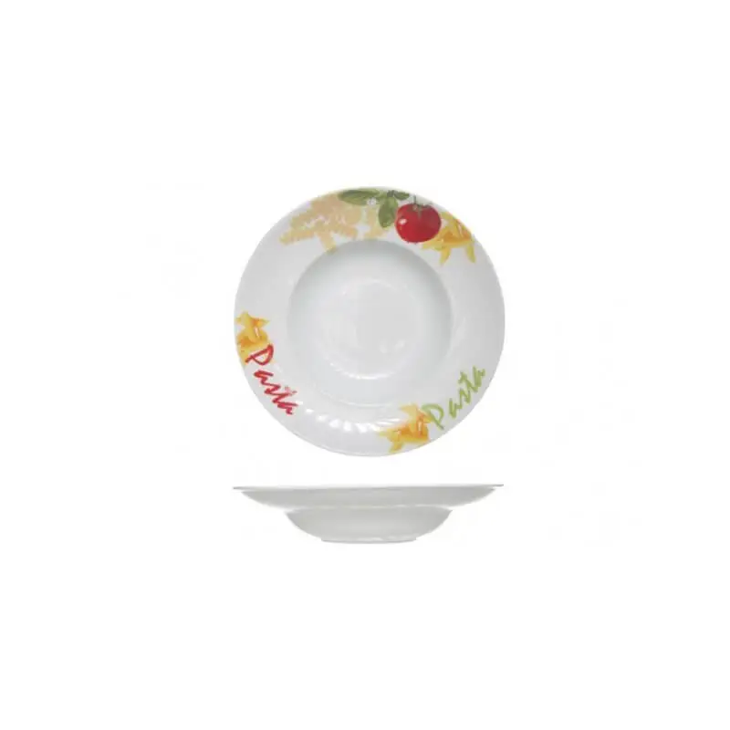 Assiette à pâtes « pasta » D17-27,5XH6CM par 6 Seulement Aujourd’hui