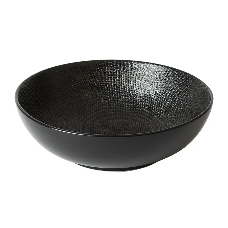 Saladier 24 cm Vésuvio Noir, Table Passion Produit De Marque
