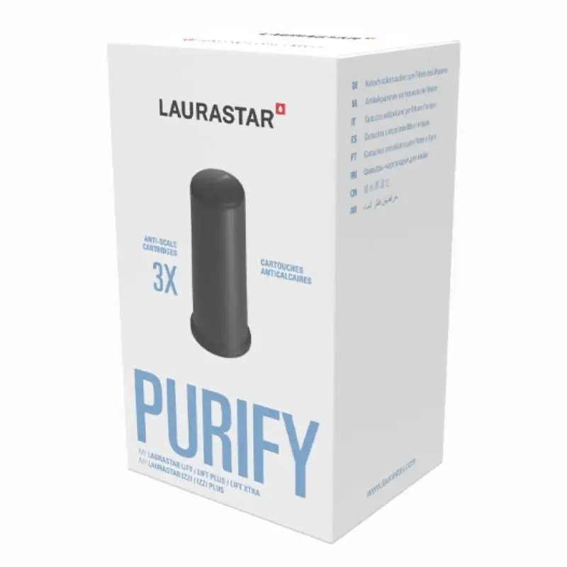 Meilleure Vente Cartouches anticalcaires PURIFY – LIFT/IZZI – Pack de 3, Laurastar