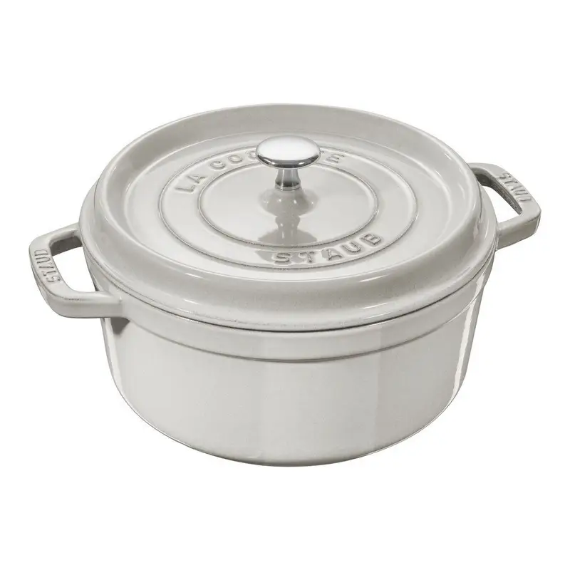 Cocotte ronde Truffe blanche, STAUB Pas Cher
