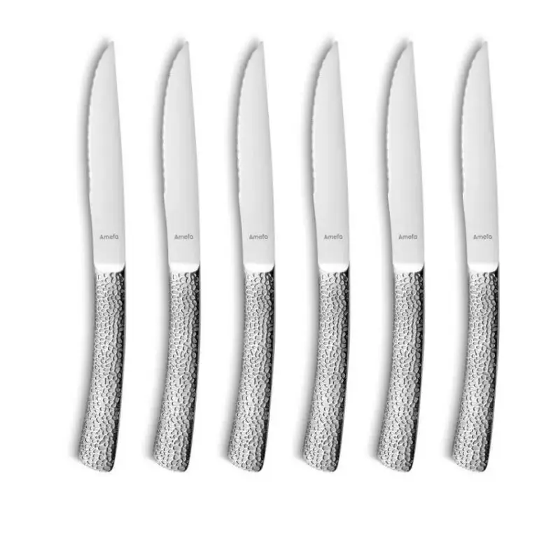 Bon Marché Coffret 6 couteaux à steak Bongo XL, Amefa