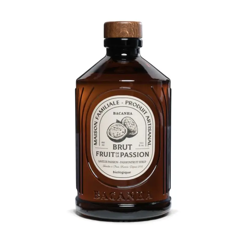Remise Sirop Fruit de la Passion Brut, Bacanha
