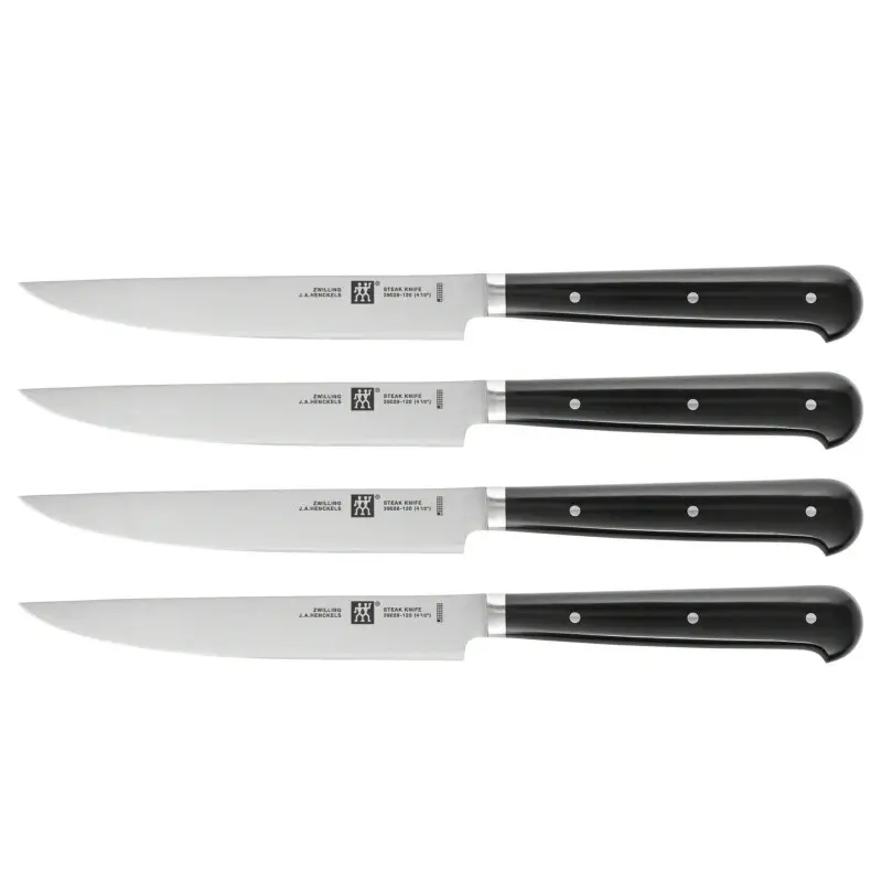 Coffret 4 Couteaux à Steak Lisse, Zwilling Authentique