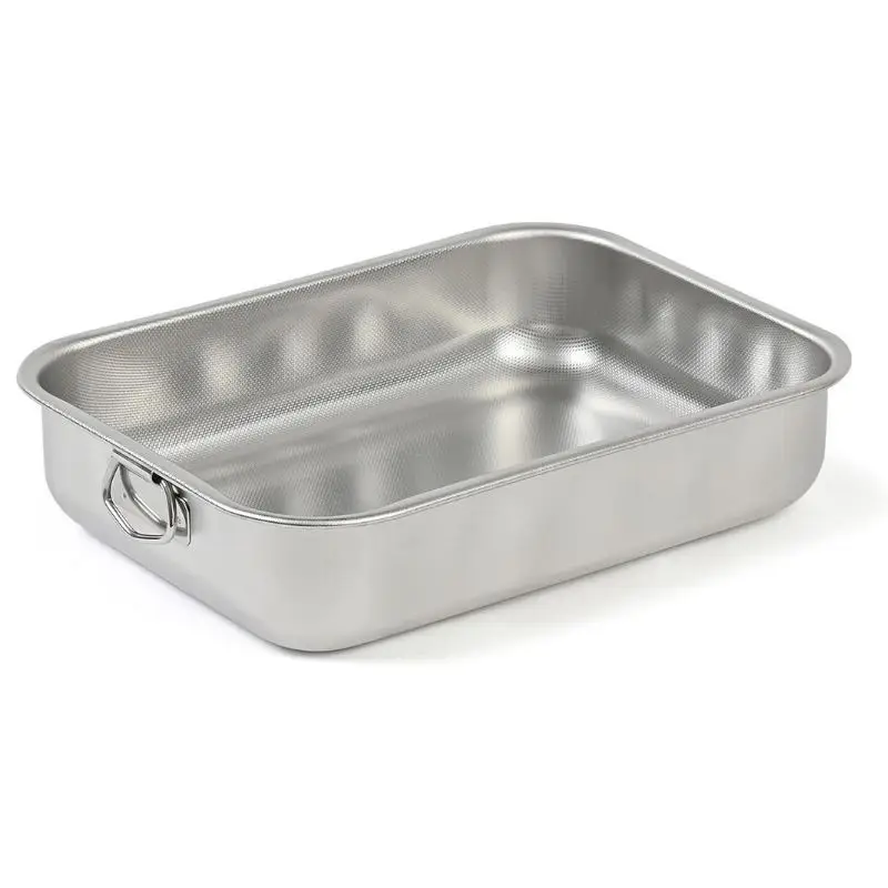 Réduction Plat à Four Rectangle en Inox, Steel Pan