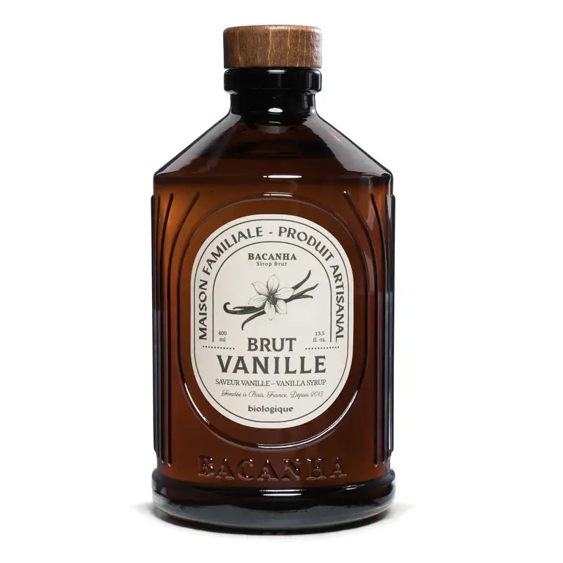 Sirop de Vanille Brut, Bacanha Certifié