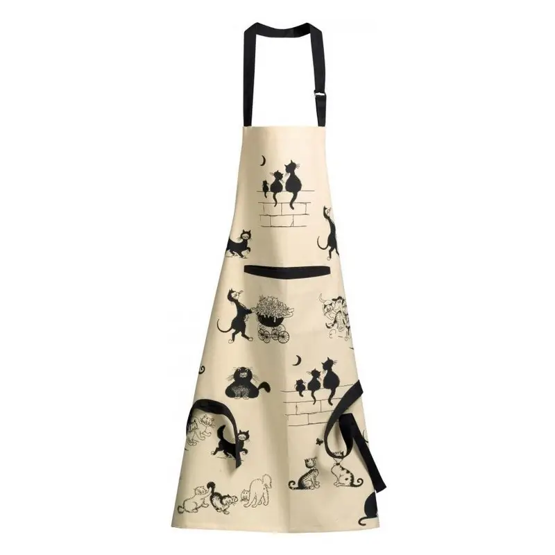 Nouvelle Collection Tablier 3 Chats Beige Dubout, Winkler